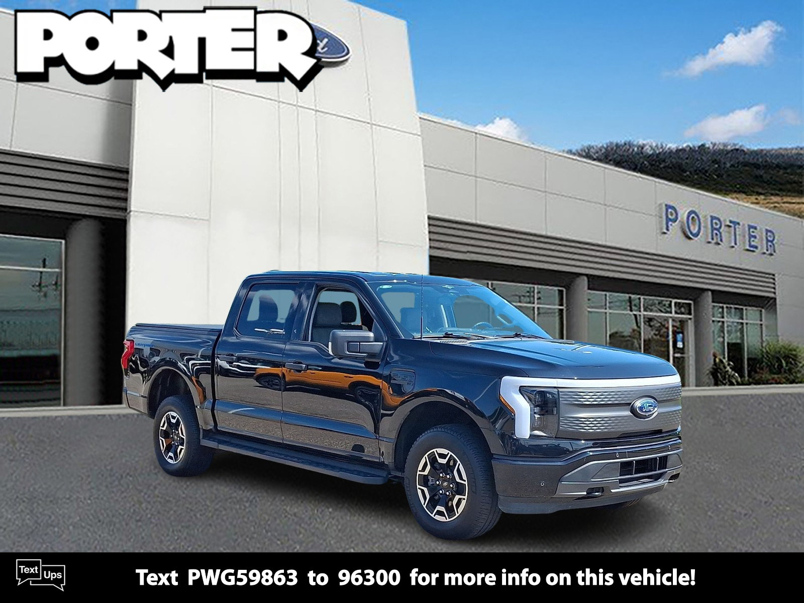 Certified 2023 Ford F150 Lightning XLT AWD/4WD image 1