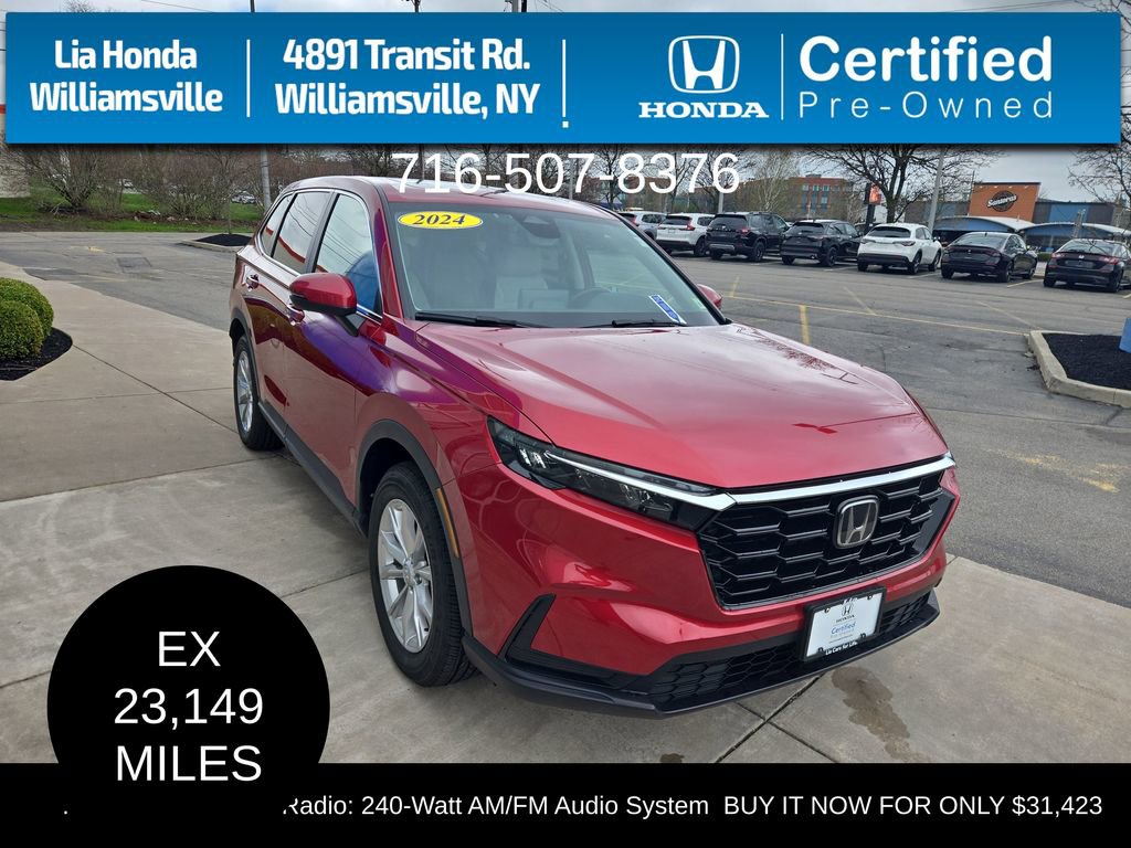Certified 2024 Honda CR-V EX