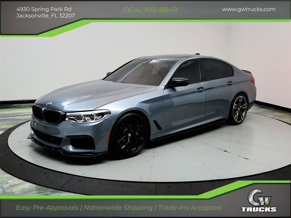 Used 2020 BMW M550i xDrive AWD/4WD image 1