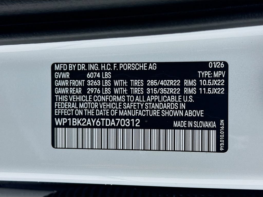 New 2026 Porsche Cayenne Turbo GT AWD/4WD image 37
