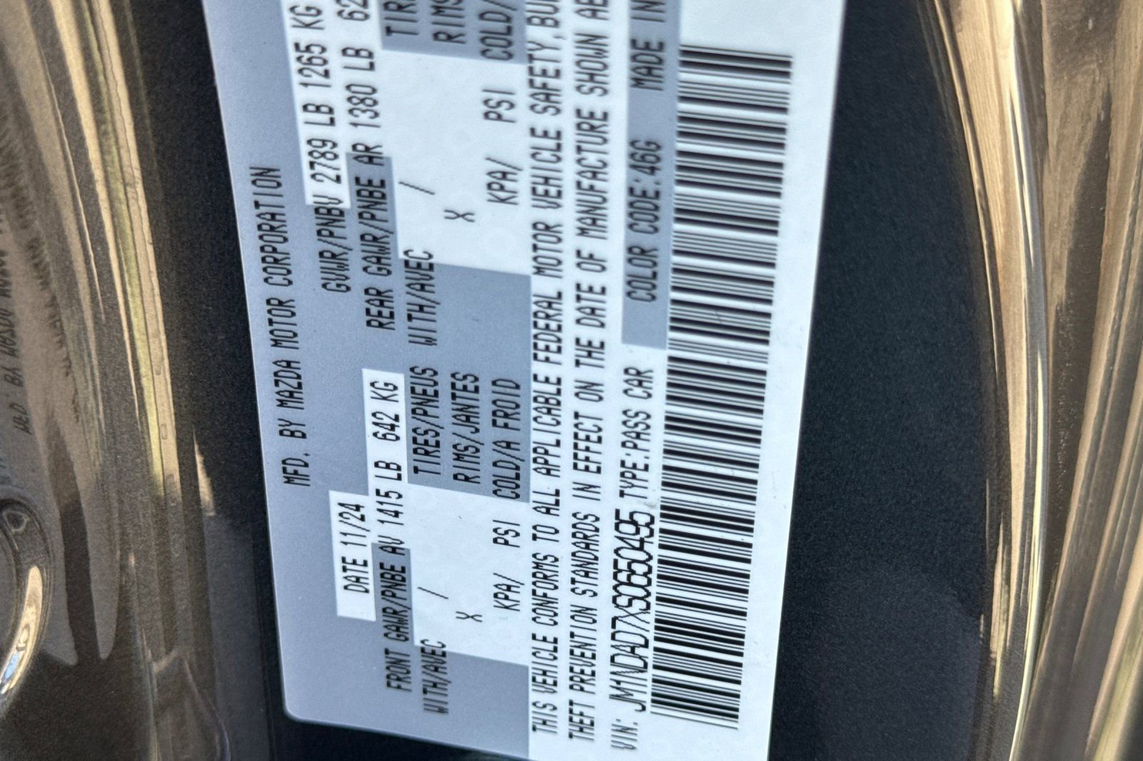 Certified 2025 MAZDA MX-5 Miata Grand Touring w/ Weather Package image 32