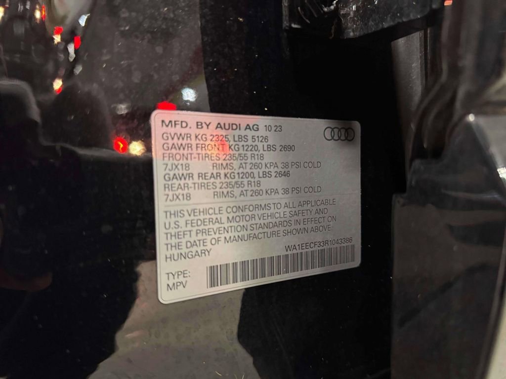 Used 2024 Audi Q3 2.0T Premium Plus w/ Premium Plus Package image 10