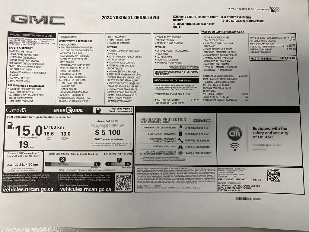 Used 2024 GMC Yukon XL Denali image 39
