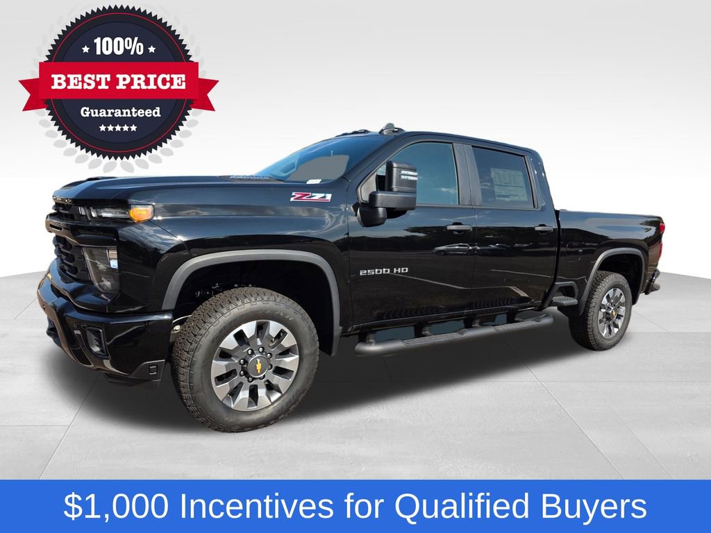 New 2025 Chevrolet Silverado 2500 Custom w/ Custom Value Package AWD/4WD video 2