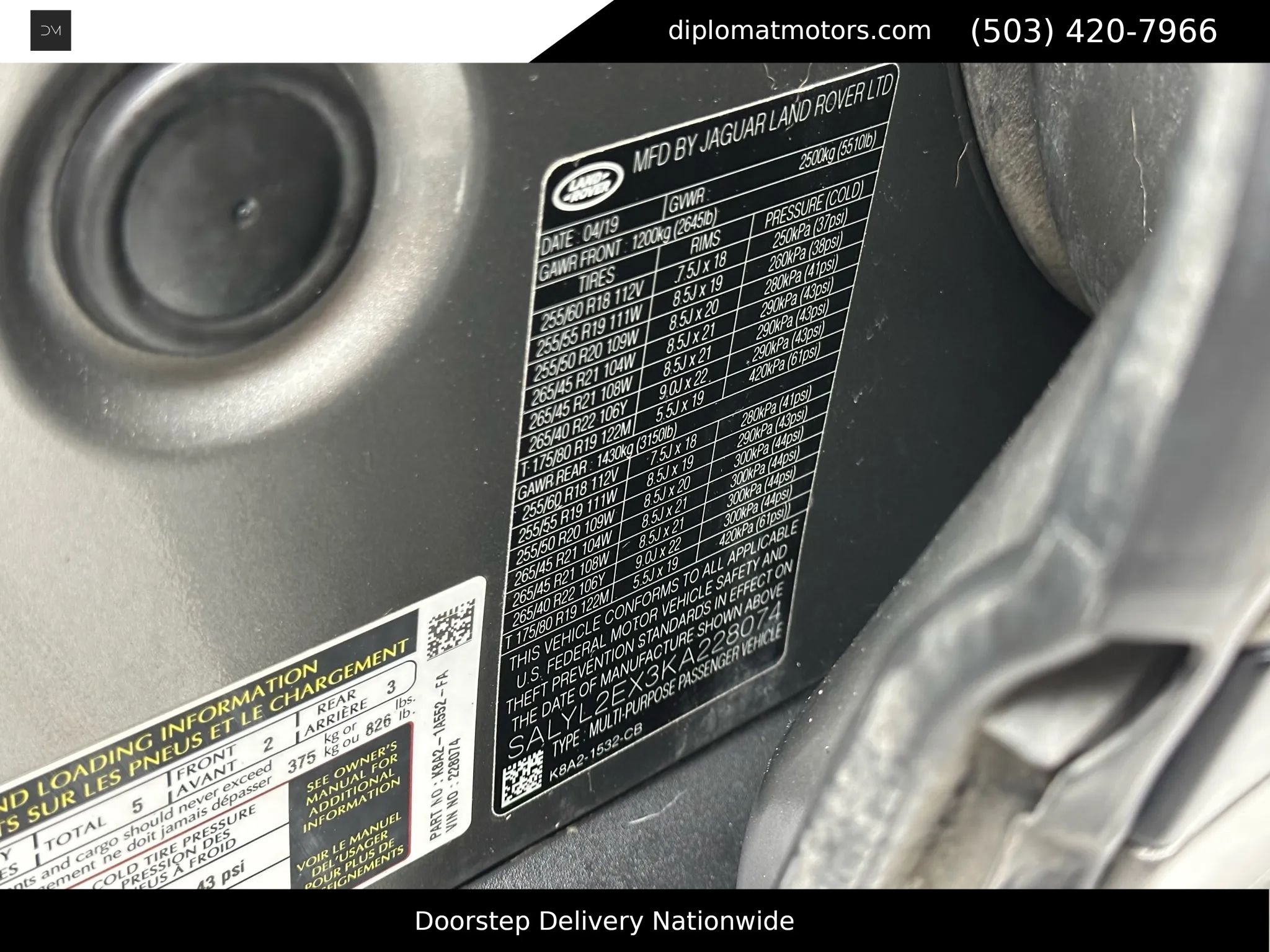 Used 2019 Land Rover Range Rover Velar R-Dynamic SE image 51