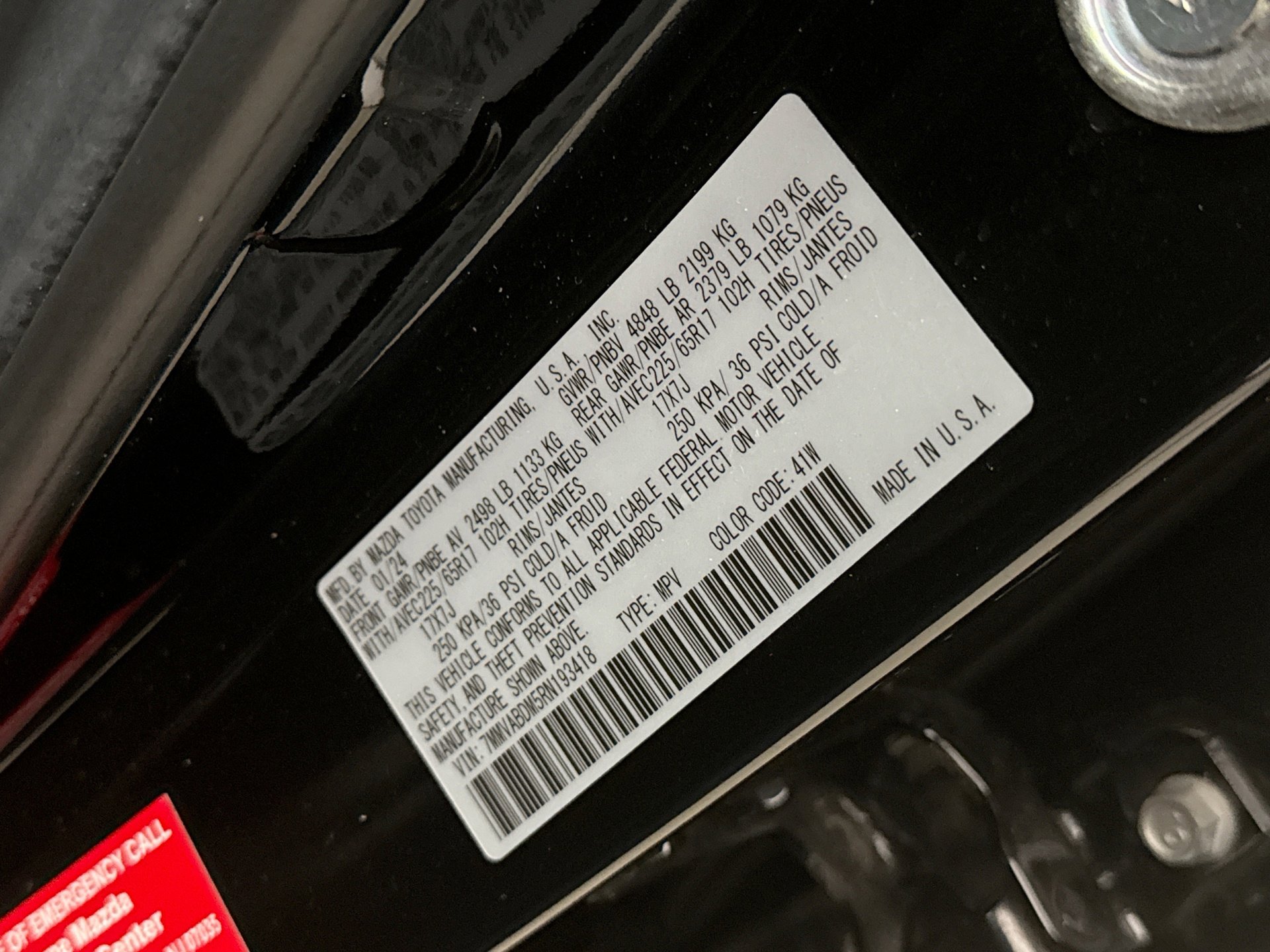 Used 2024 MAZDA CX-50 AWD 2.5 S w/ Cargo Package image 11