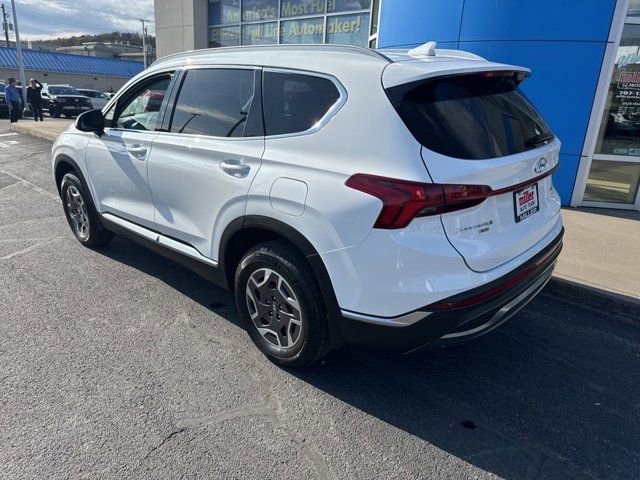 Used 2021 Hyundai Santa Fe Blue AWD/4WD image 3