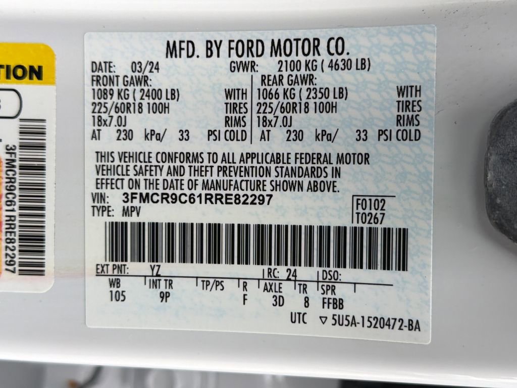 Used 2024 Ford Bronco Sport Outer Banks w/ Tech Package image 38