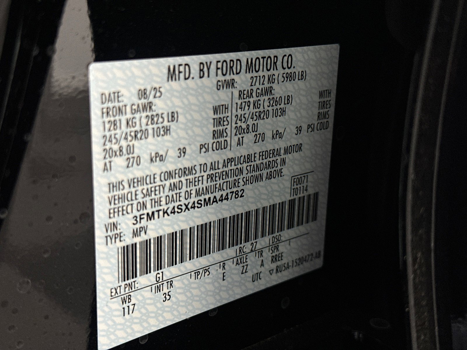 New 2025 Ford Mustang Mach-E GT image 40