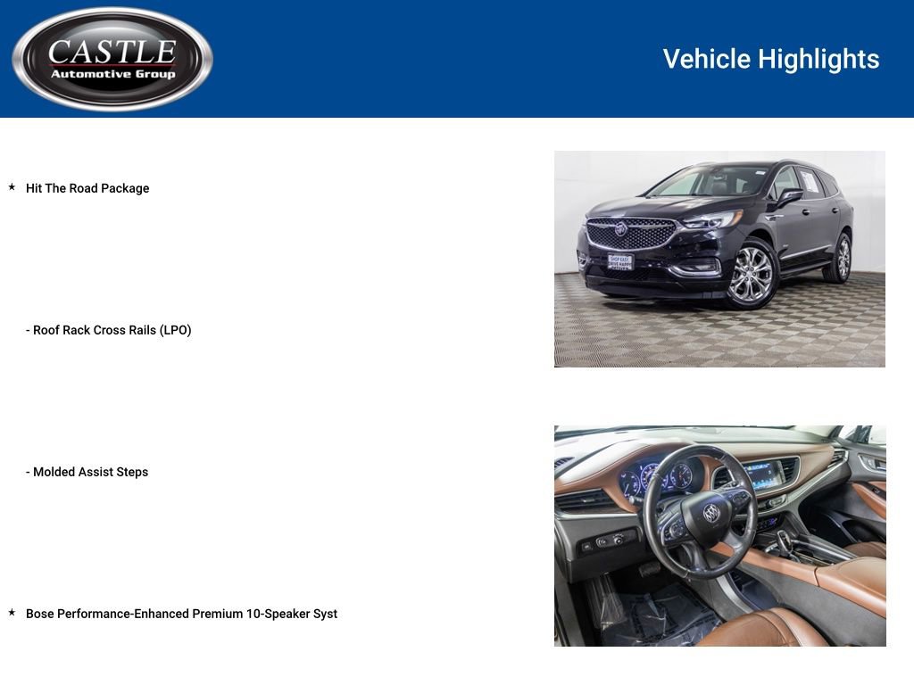 Used 2018 Buick Enclave Avenir w/ Avenir Technology Package image 12