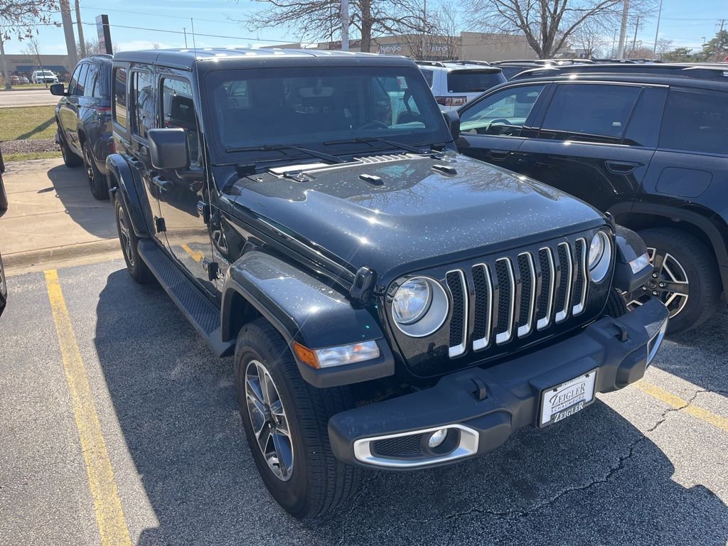 Used 2023 Jeep Wrangler Sahara w/ Cold Weather Group image 1