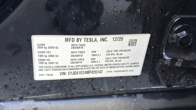 Used 2021 Tesla Model S Long Range Plus AWD/4WD image 31