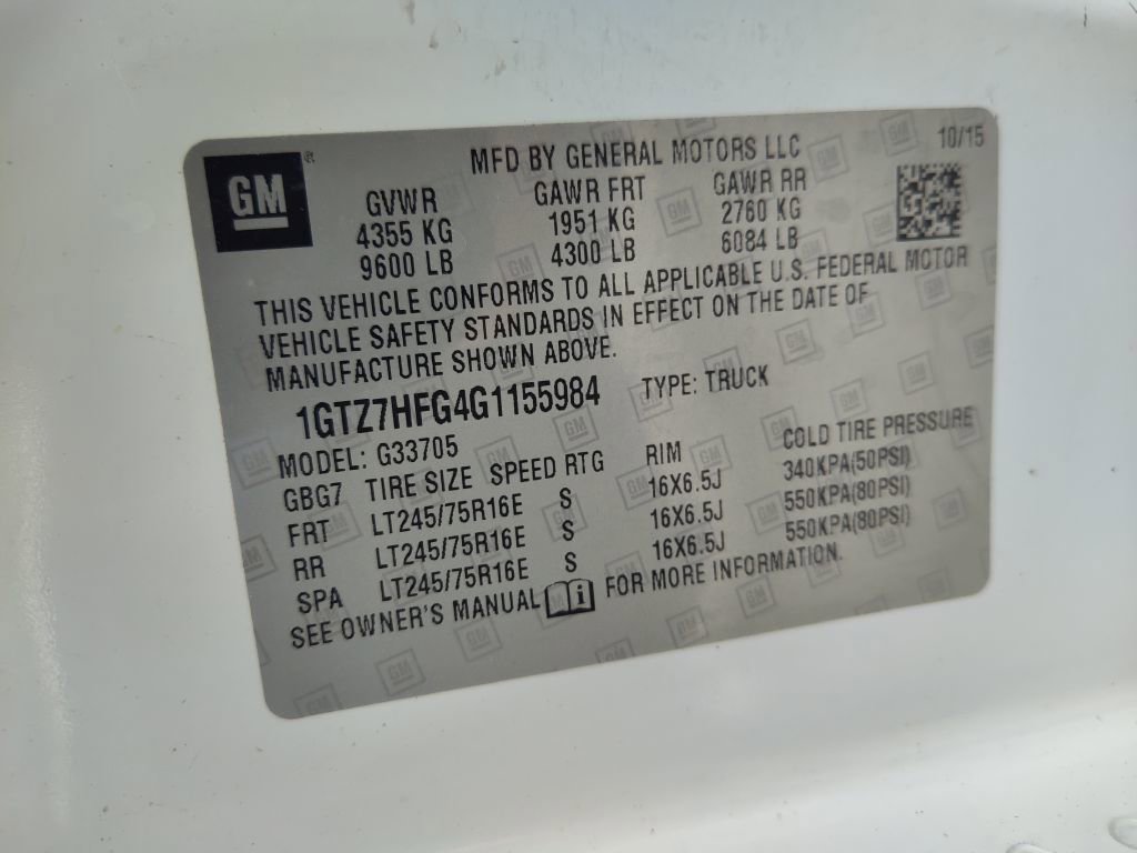 Used 2016 GMC Savana 3500 Extended RWD image 28