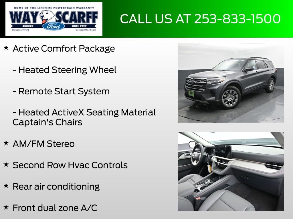 New 2026 Ford Explorer Active w/ Active Comfort Package image 12