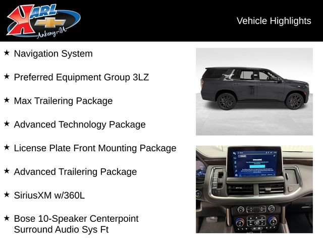 Certified 2024 Chevrolet Tahoe High Country w/ Advanced Technology Package AWD/4WD image 2