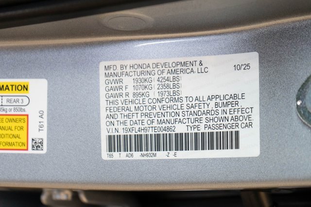 New 2026 Honda Civic Sport Touring image 29