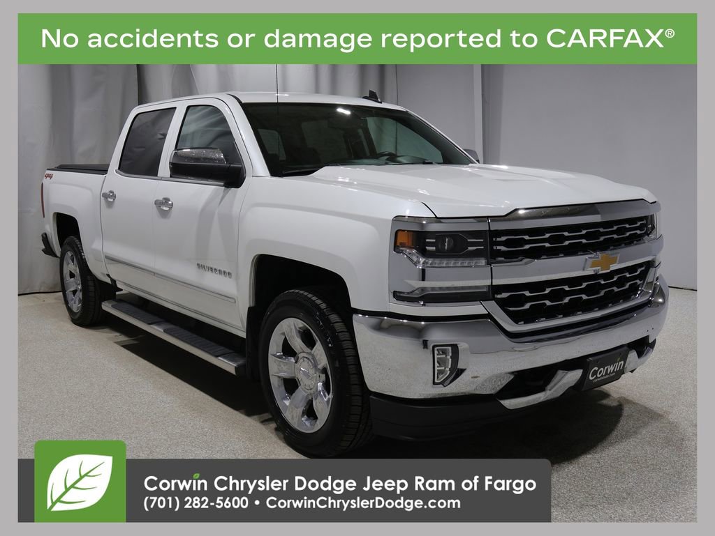 Used 2018 Chevrolet Silverado 1500 LTZ w/ Sport Package AWD/4WD image 1