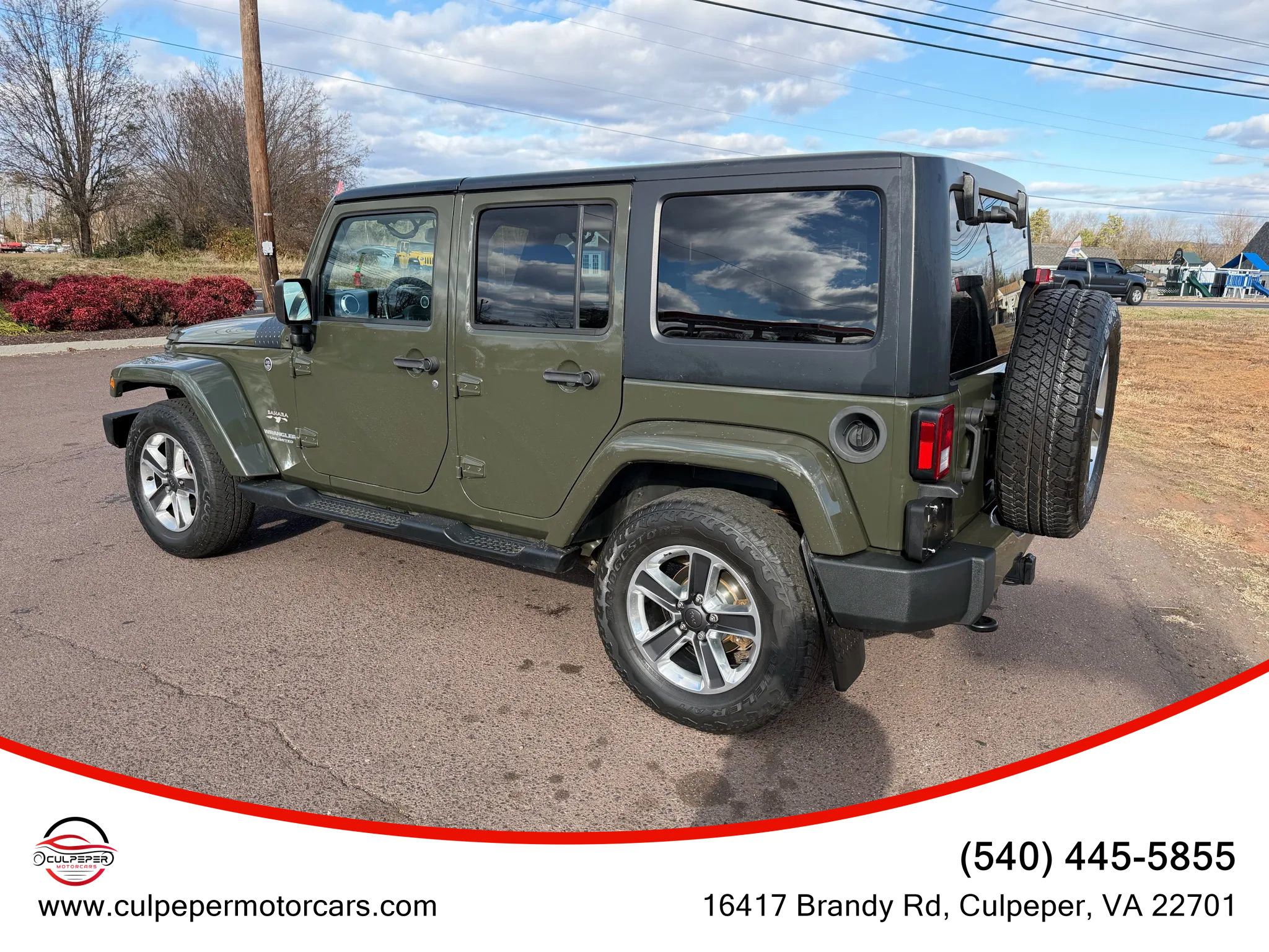 Used 2016 Jeep Wrangler Unlimited Sahara w/ Dual Top Group image 3