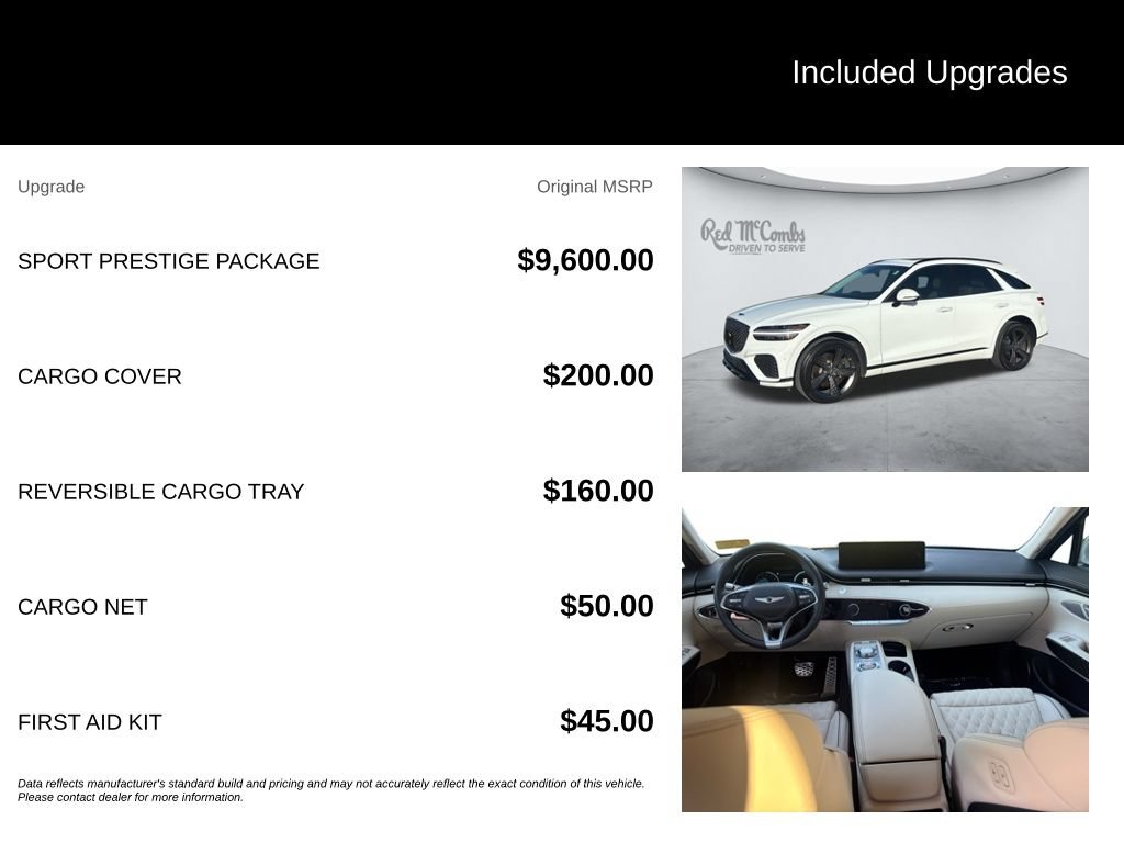 Used 2024 Genesis GV70 3.5T Sport w/ Sport Prestige Package AWD/4WD image 5