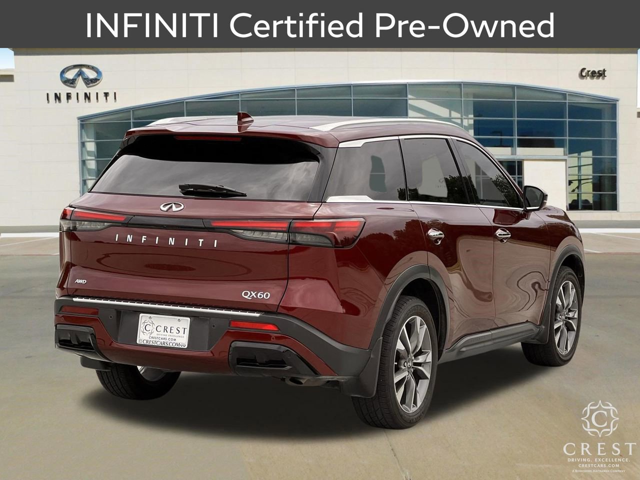 Certified 2023 INFINITI QX60 Luxe w/ Cargo Package AWD/4WD image 3