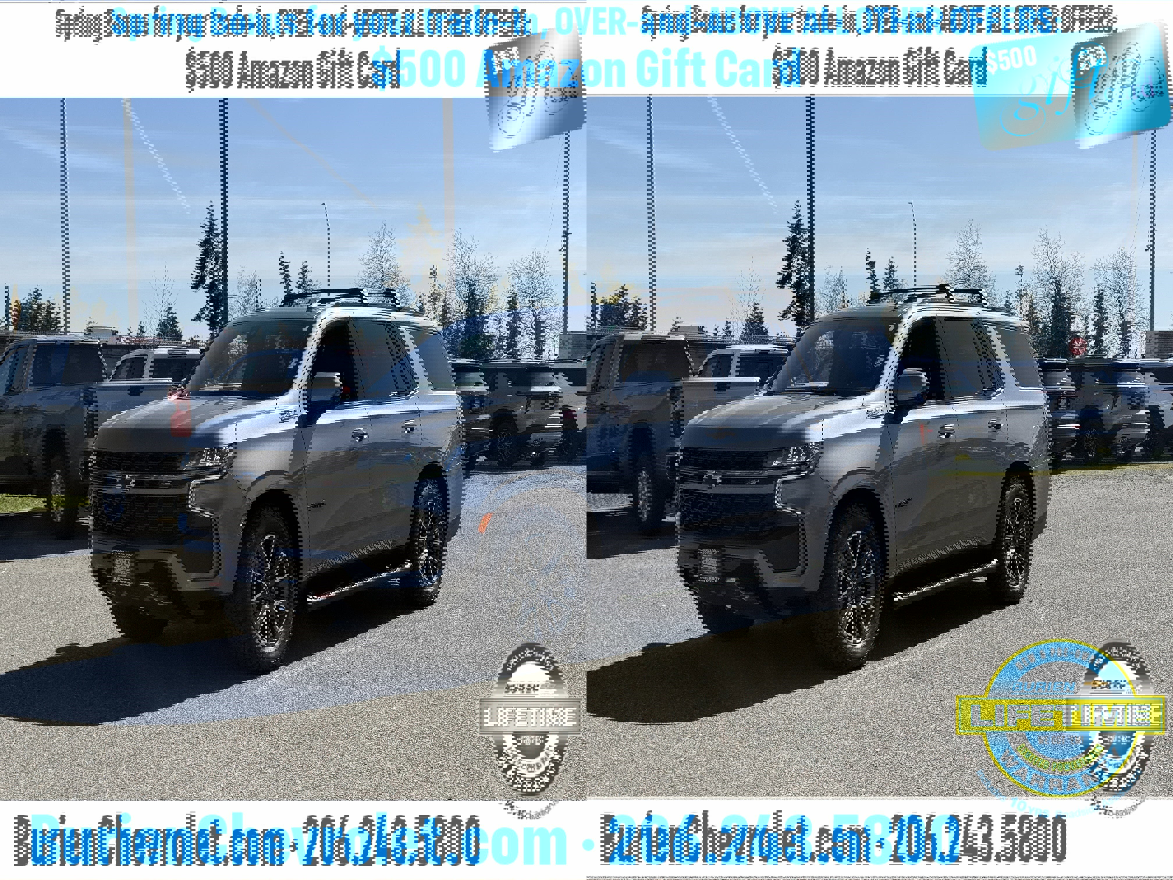 Used 2021 Chevrolet Tahoe Z71 w/ Z71 Signature Package image 44