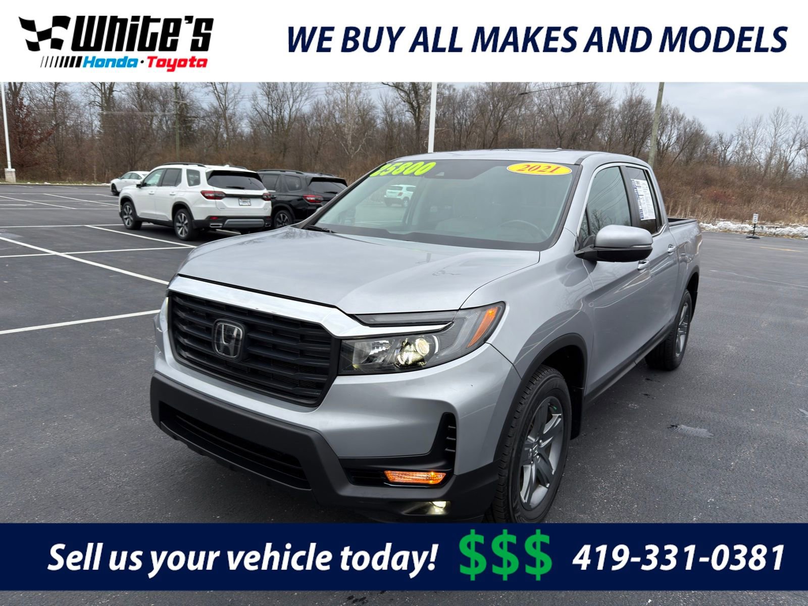 Used 2021 Honda Ridgeline RTL