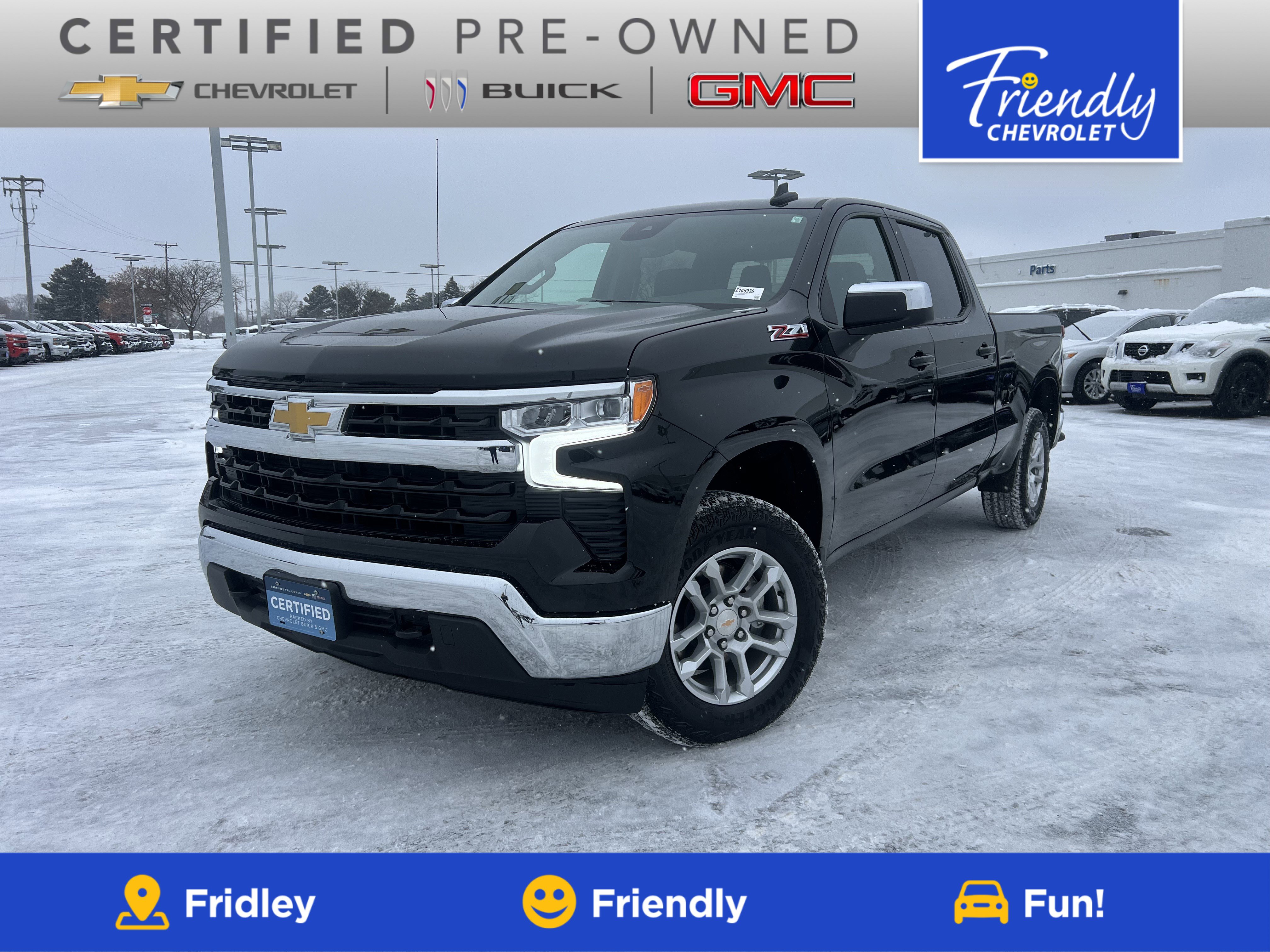 Certified 2026 Chevrolet Silverado 1500 LT w/ Z71 Off-Road Package