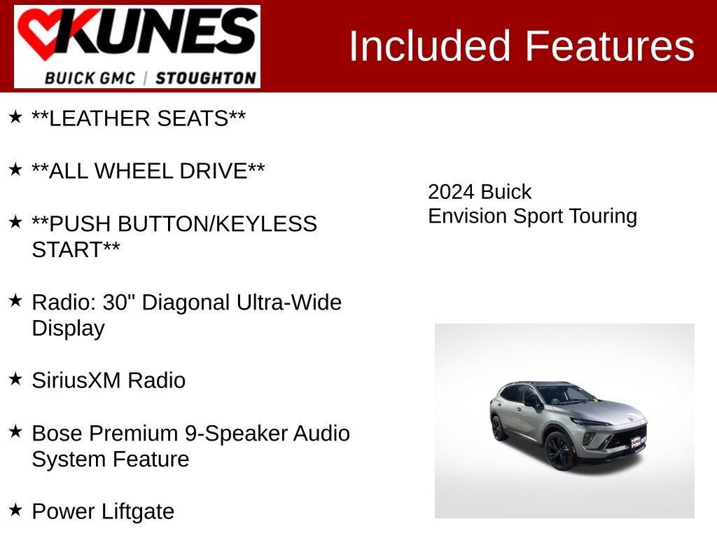 Used 2024 Buick Envision Sport Touring image 3