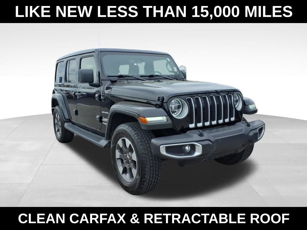 Used 2021 Jeep Wrangler Unlimited Sahara image 2