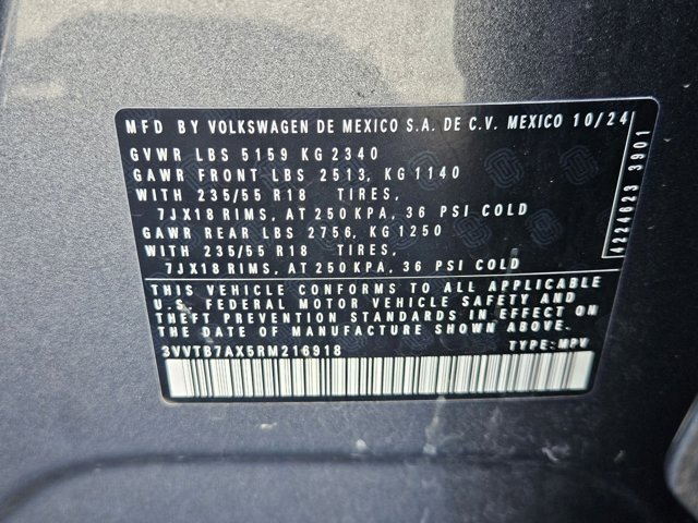 Used 2024 Volkswagen Tiguan Wolfsburg Edition image 33