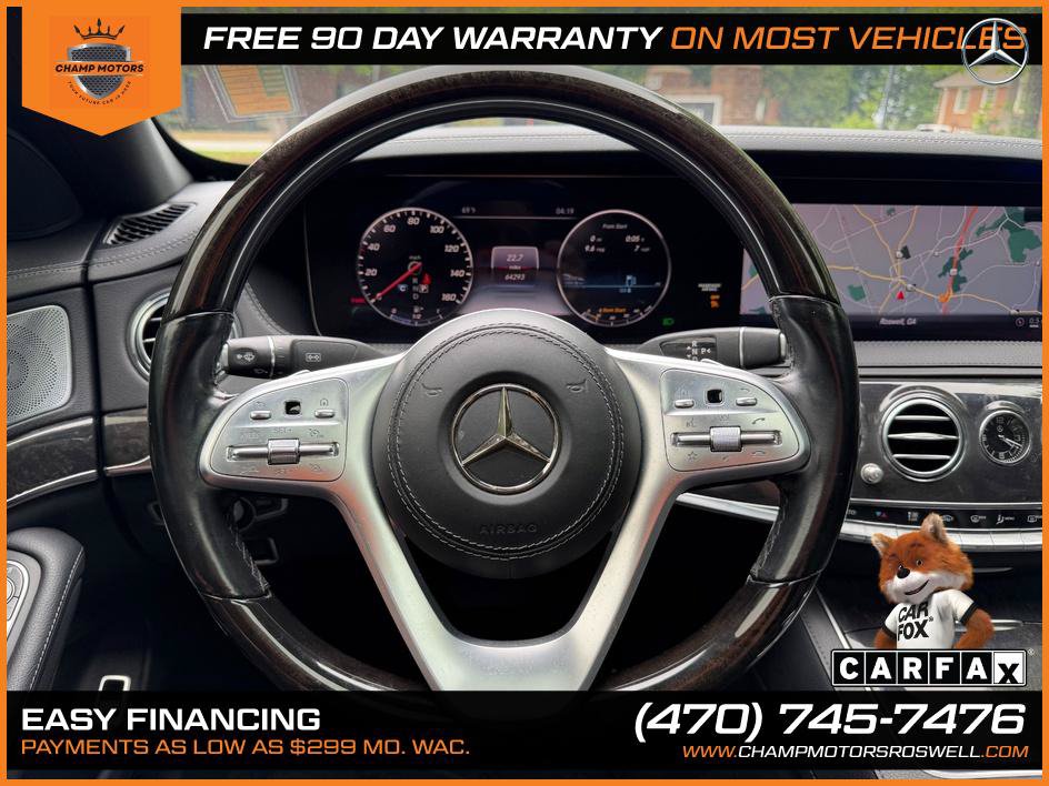 Used 2019 Mercedes-Benz S 450 Sedan image 22