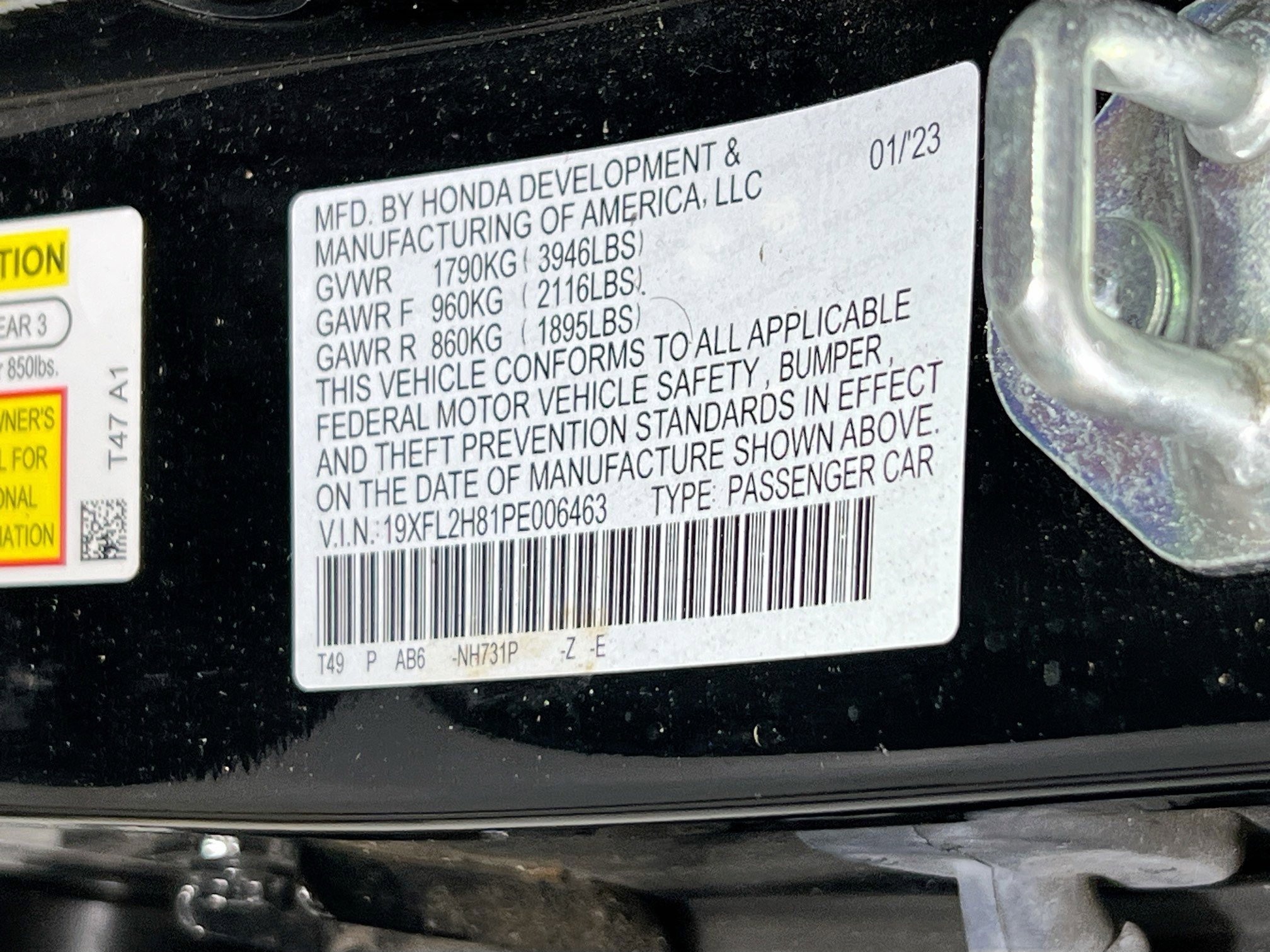 Used 2023 Honda Civic Sport image 29