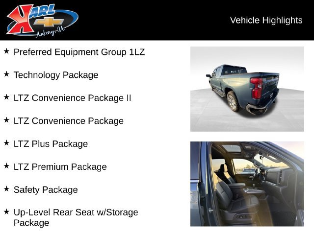 Certified 2024 Chevrolet Silverado 1500 LTZ w/ LTZ Premium Package AWD/4WD image 2