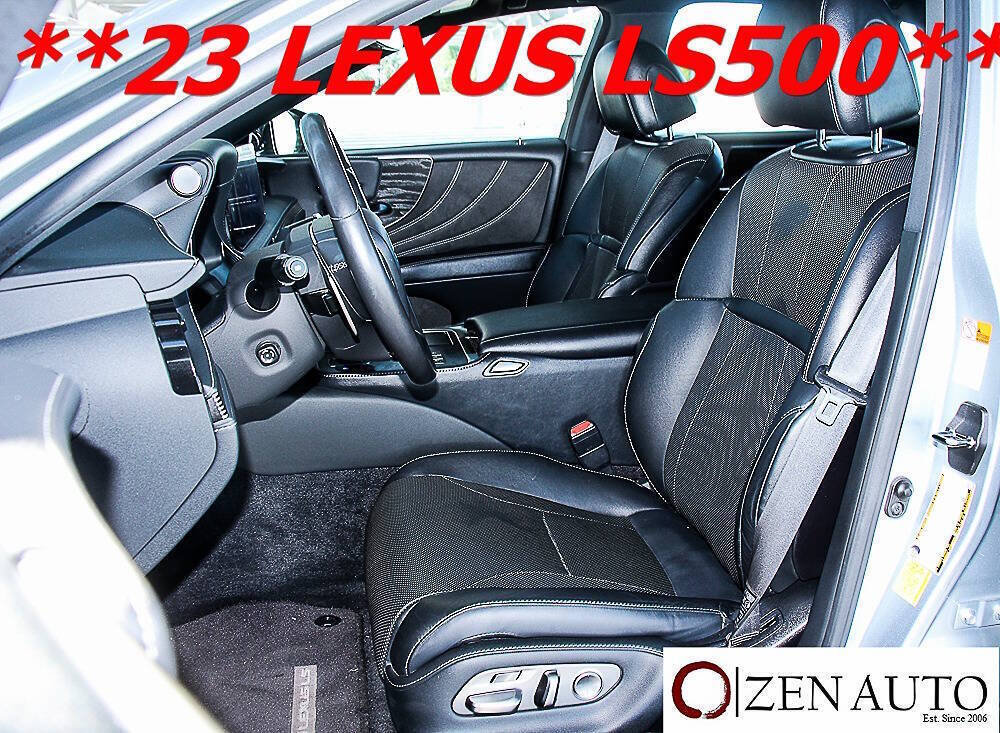 Used 2023 Lexus LS 500 w/ Accessory Package (Z1) RWD image 29