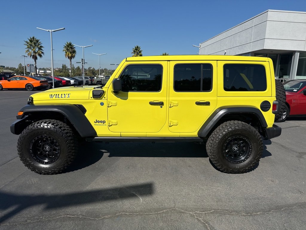 Used 2023 Jeep Wrangler Willys 4xe w/ Sun & Screen Package image 4