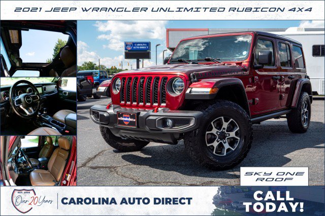 Used 2021 Jeep Wrangler Unlimited Rubicon