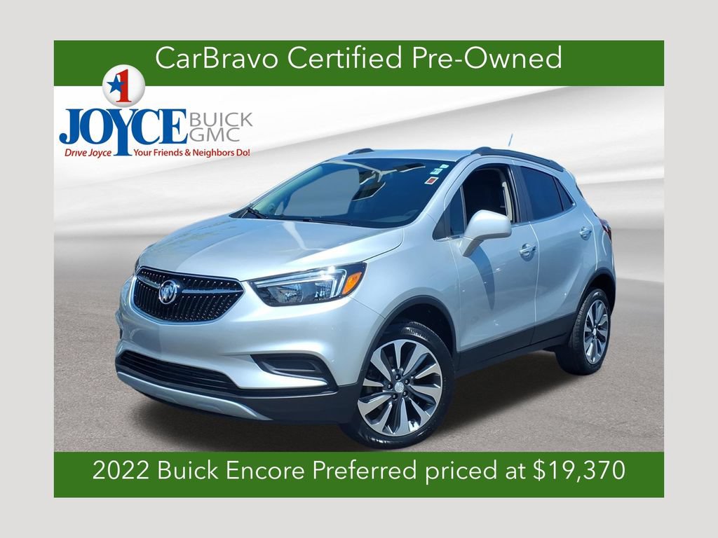 Certified 2022 Buick Encore Preferred w/ Safety Package
