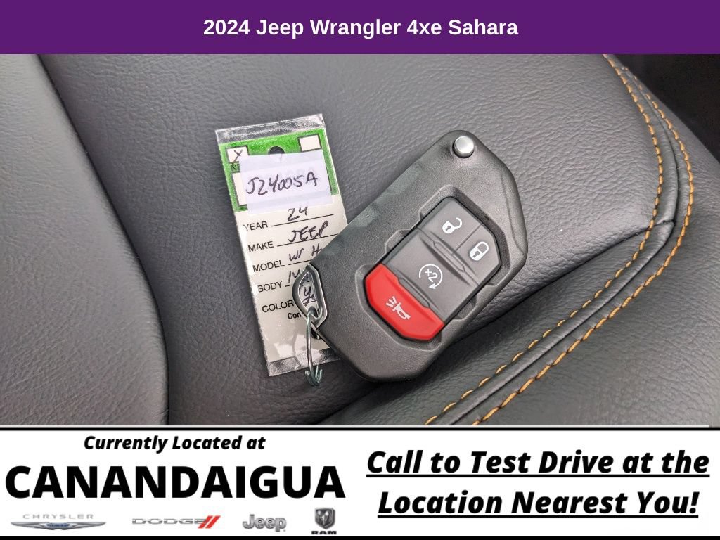New 2024 Jeep Wrangler Unlimited Sahara w/ Safety Group AWD/4WD image 44