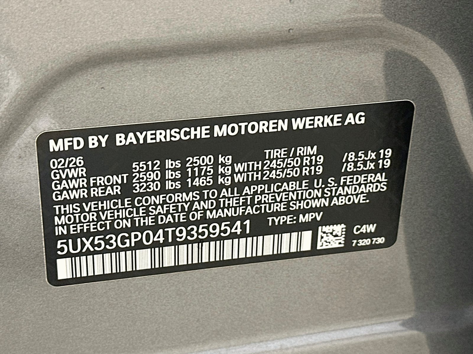 Used 2026 BMW X3 xDrive30i w/ Convenience Package AWD/4WD image 50