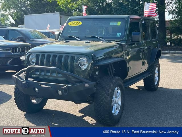 Used 2021 Jeep Wrangler Unlimited Sport AWD/4WD image 2