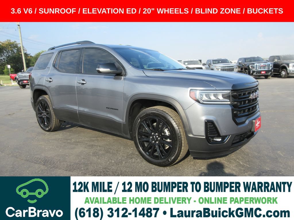 Certified 2022 GMC Acadia SLT w/ Elevation Edition
