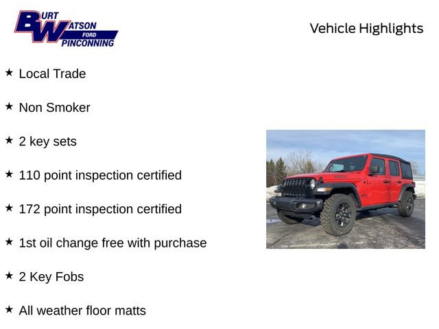 Used 2021 Jeep Wrangler Unlimited Sport image 10