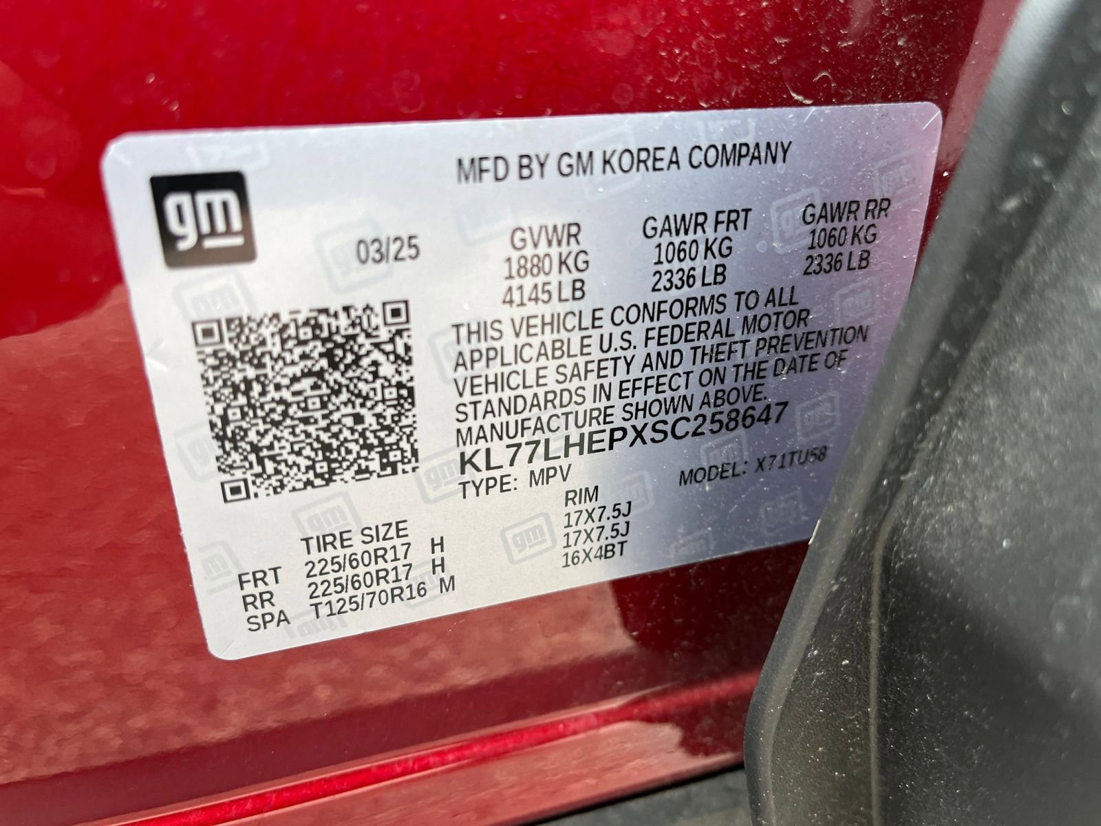 Used 2025 Chevrolet Trax LT w/ LT Convenience Package image 27