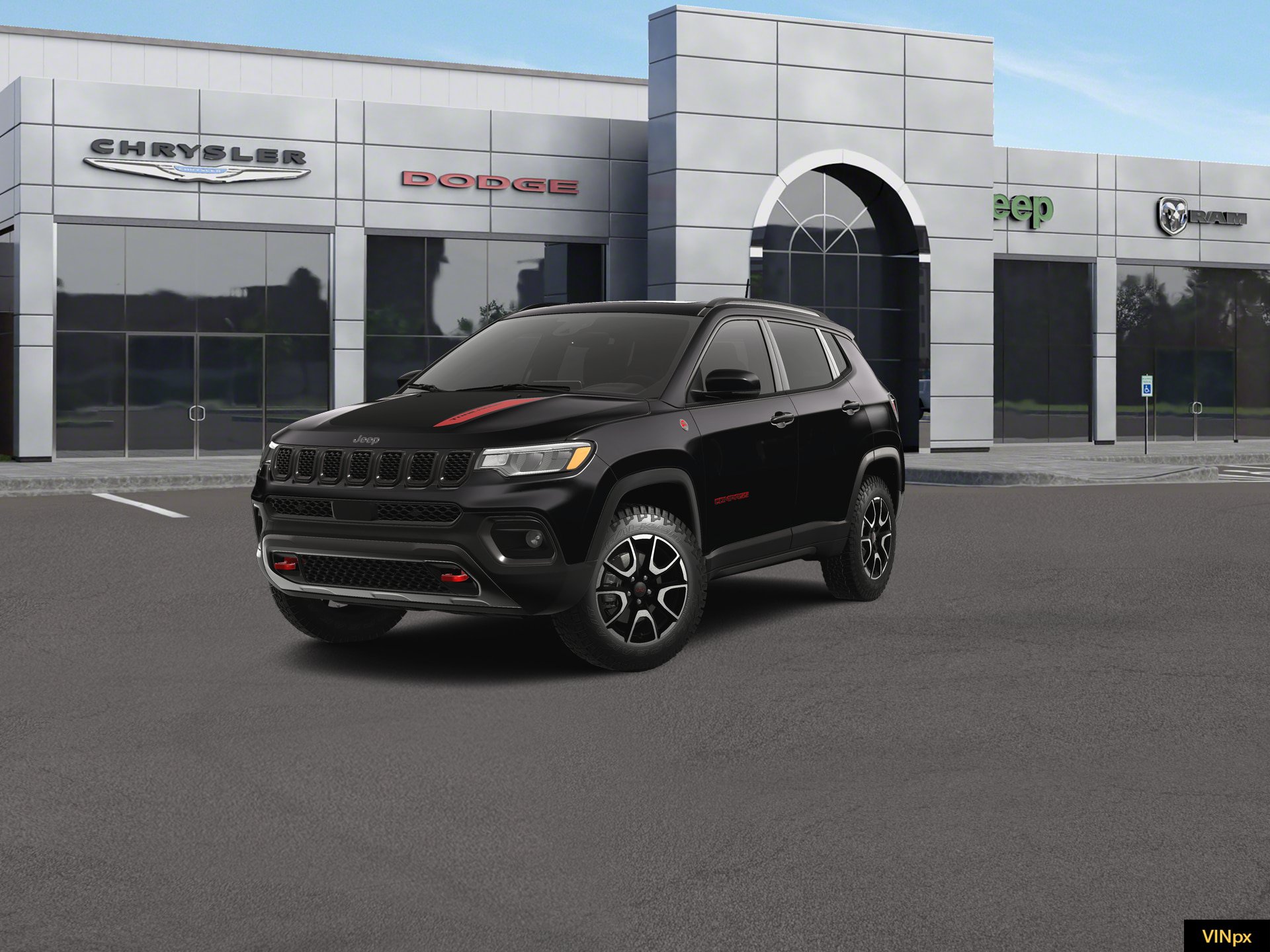 New 2026 Jeep Compass Trailhawk w/ Sun, Sound & Navigation Group AWD/4WD image 1