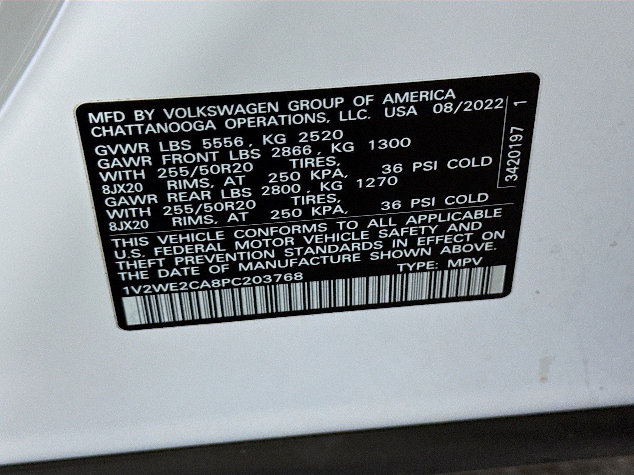 Used 2023 Volkswagen Atlas Cross Sport SE FWD image 40