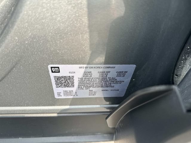 Certified 2024 Chevrolet TrailBlazer LT w/ LT Cold Weather Package FWD image 30