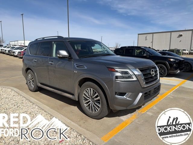 Used 2021 Nissan Armada SL w/ Captain's Chairs Package