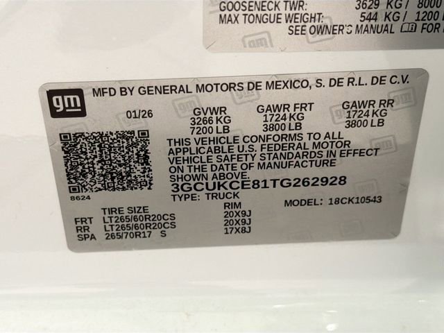 New 2026 Chevrolet Silverado 1500 Custom Trail Boss image 23