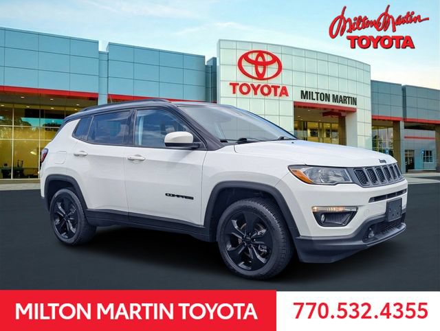 Used 2021 Jeep Compass Latitude w/ Sun and Sound Group AWD/4WD image 1