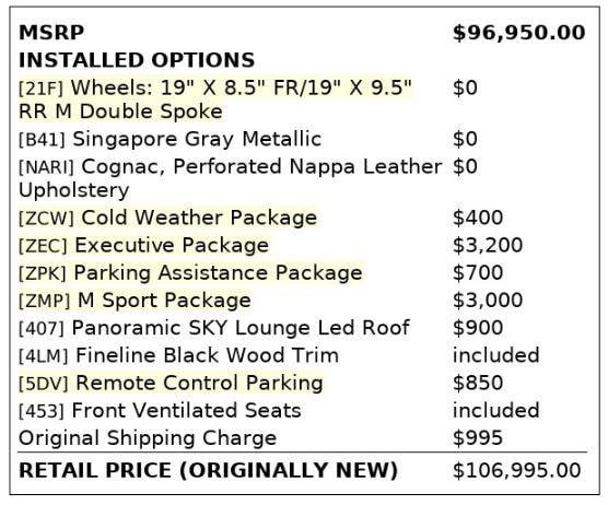 Used 2019 BMW 750i w/ Executive Package RWD image 4